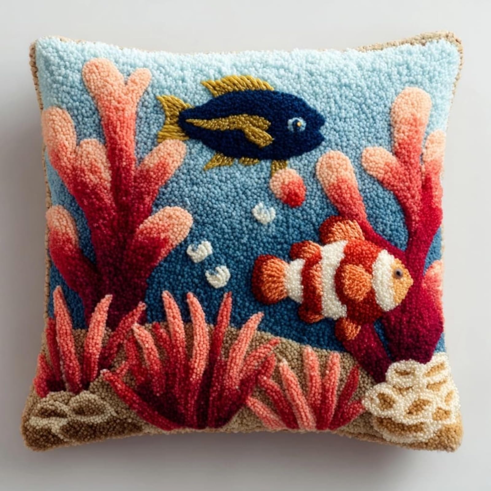 Wallustrioaw Coral And Fish Latch Hook Kits For Adults,