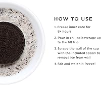 Vista 4 de Fábrica de batidos Zoku Slush y Shake Maker, color naranja, Casual, talla única , Azul