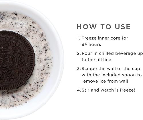 Miniatura 4 de Fábrica de batidos Zoku Slush y Shake Maker, color naranja, Casual, talla única , Azul