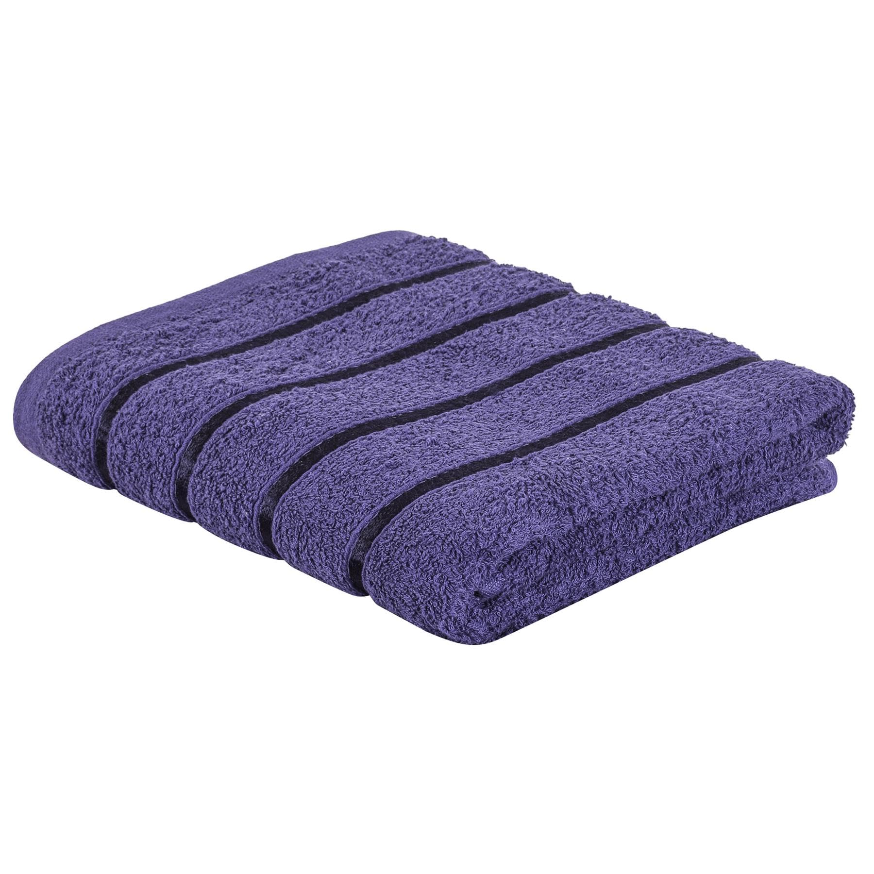 A2Z Cotton Large Bath Towel Soft Absorbent Bathroom Navy 66 x 118 cm — image 1