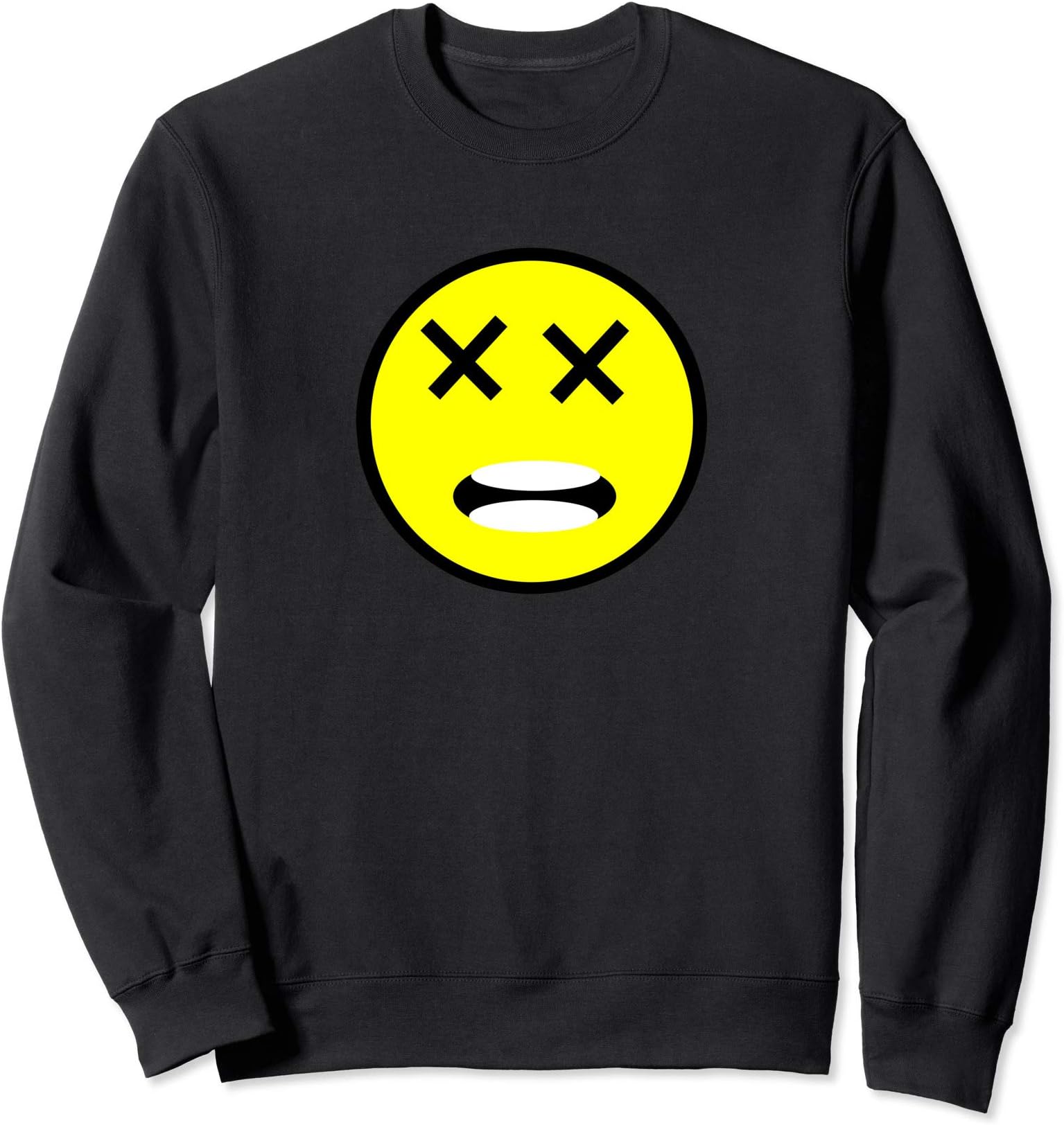 Cross Eyed Smiley Sweatshirt