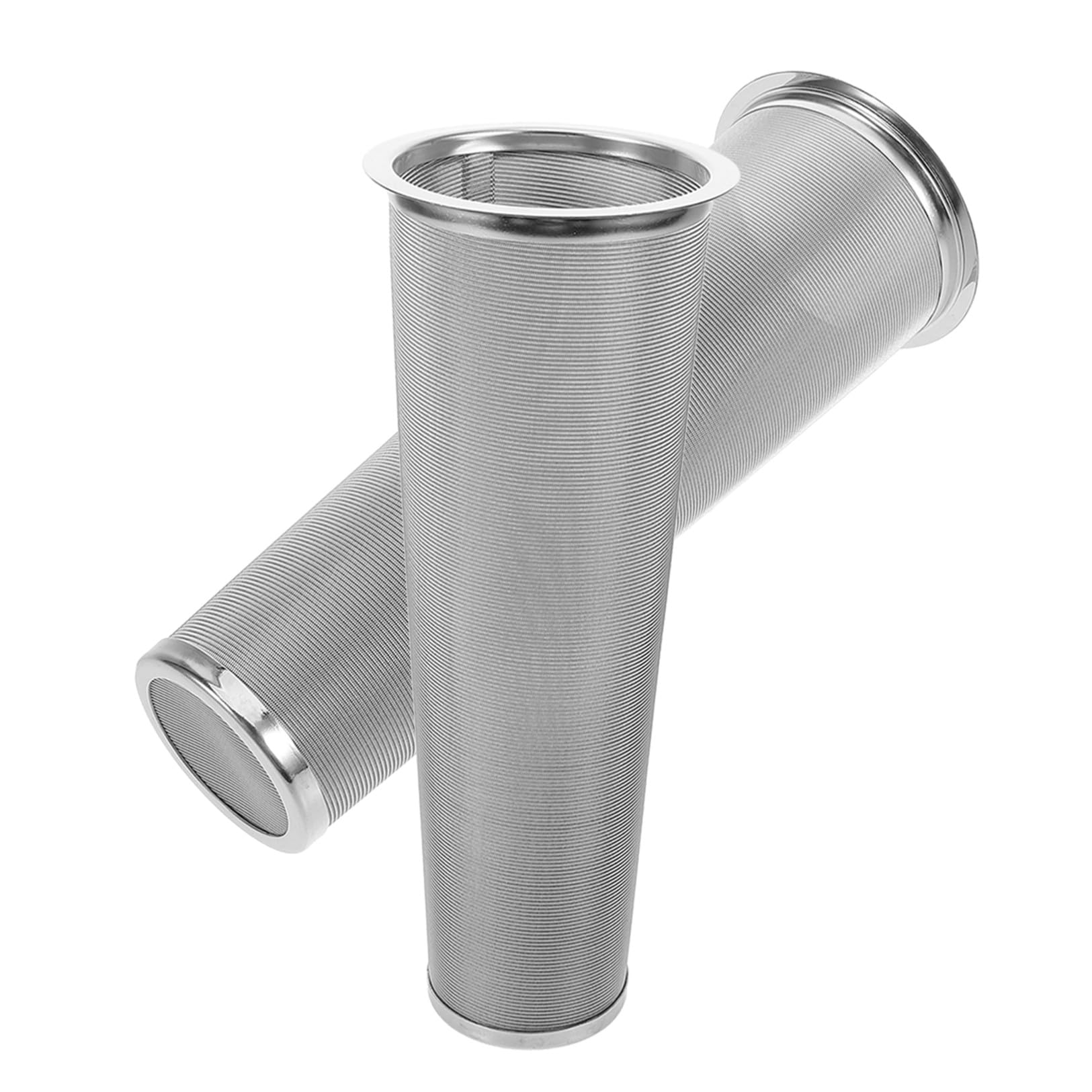 Sewroro 2 Piezas Filtro Reutilizable para Tarro Mason de Boca Ancha Infusor de Malla de Acero Inoxidable Café Frío y Té de Compatible Mayoría de Frascos