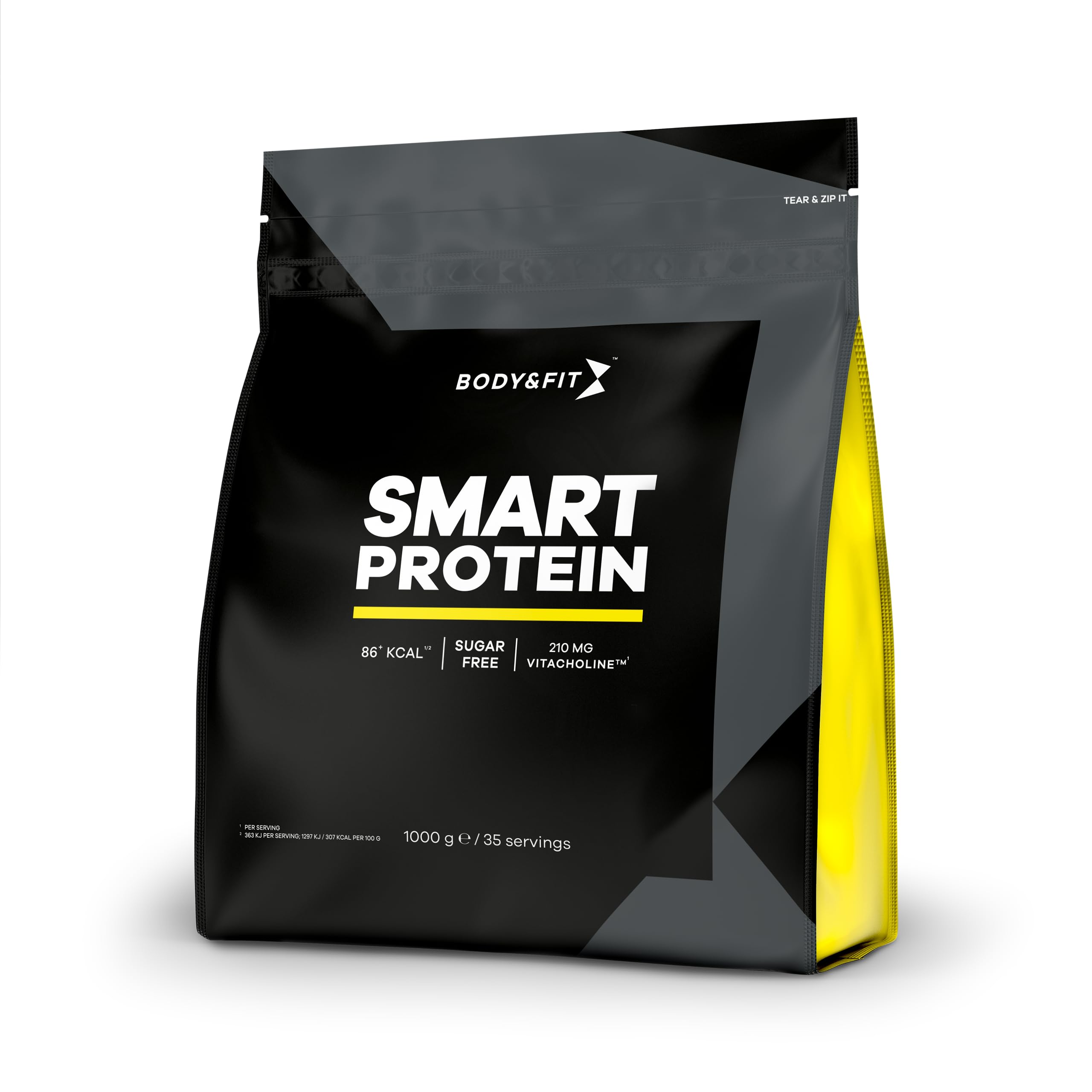 Body & Fit Smart Protein, Protein Powder, Protein Shake for Weight Loss - 1000g - Cookies & Cream