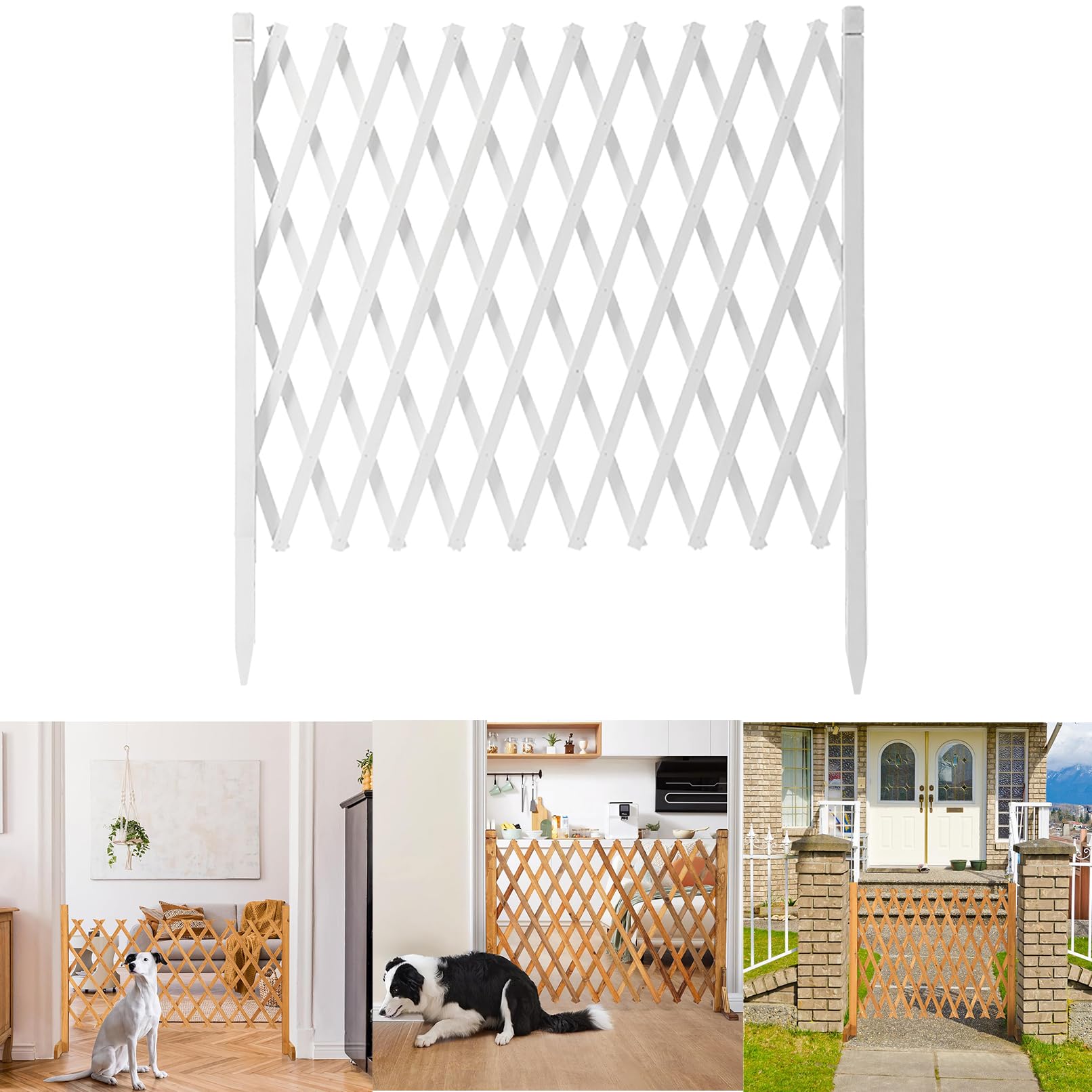 Amazon | Kgfvesdc アコーディオンフェンス ガーデニング ストレッチ