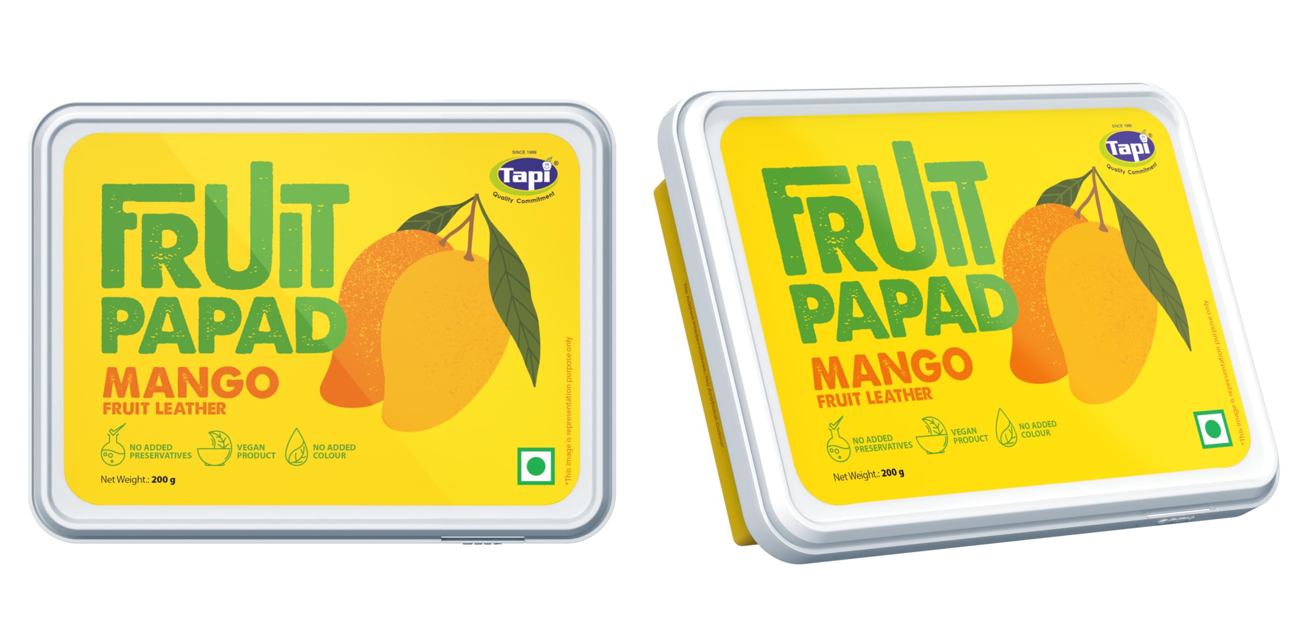 Tapi Mango Fruit Leather – 80% Pulp, Traditional Aam Papad, No Preservatives | 200g + Mango Fruit Leather – 80% Pulp, Traditional Aam Papad, No Preservatives | 200g