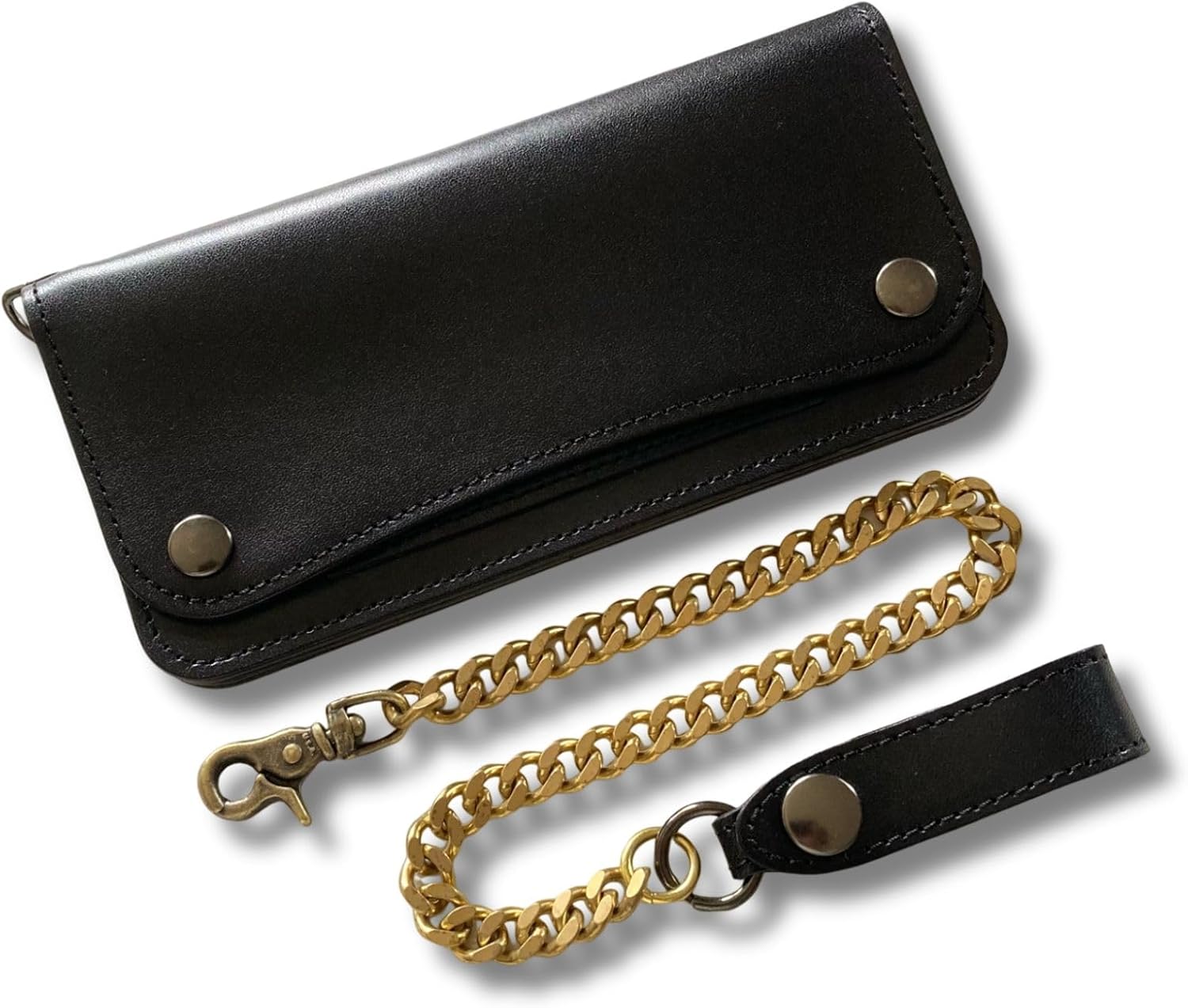 Amazon | [Sasical] サシカル トラッカーウォレット チェーン 本革