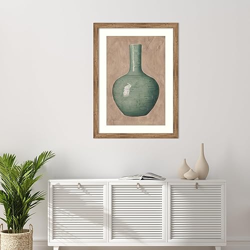 Miniatura 5 de Amanti Art Impresión artística enmarcada para pared, 44 x 32 pulgadas, loza china IV de Vision Studio, arte de pared de naturaleza muerta,