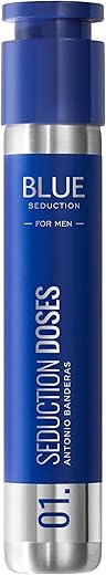 Antonio Banderas Seduction Doses Blue Seduction Eau de Toilette Spray Megaspritzer For Men’s 30Ml