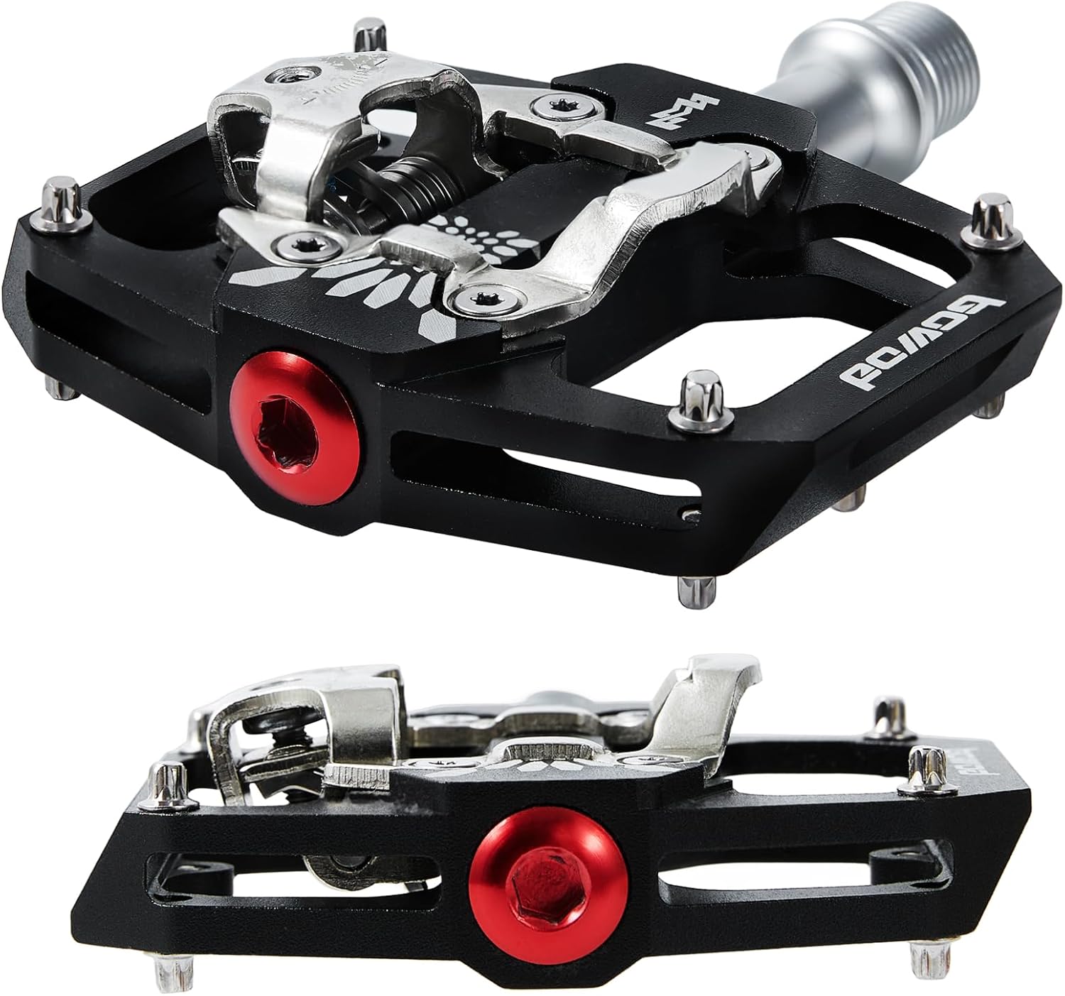 Bike Pedals 9/16" Lightweight Non-Slip Bicycle Platform Pedals - Fits Most Adult Bikes & Mountain Bikes &MTB, Road Bikes and Slip-Resistant Design