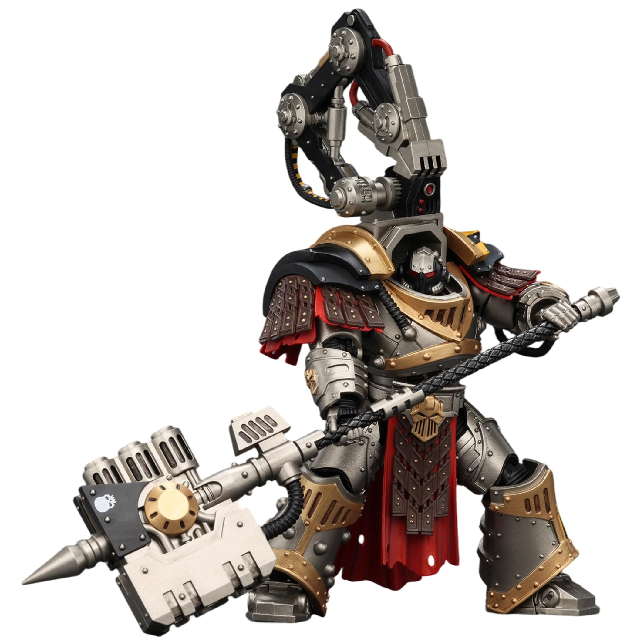 JOYTOY Iron Warriors Warhammer 40K 1/18 Action Figures Iron Warriors Warsmith with Graviton Crusher Hammer Collectible Model Artifacts Gifts 5,59Inch Pre-Order in Jun.