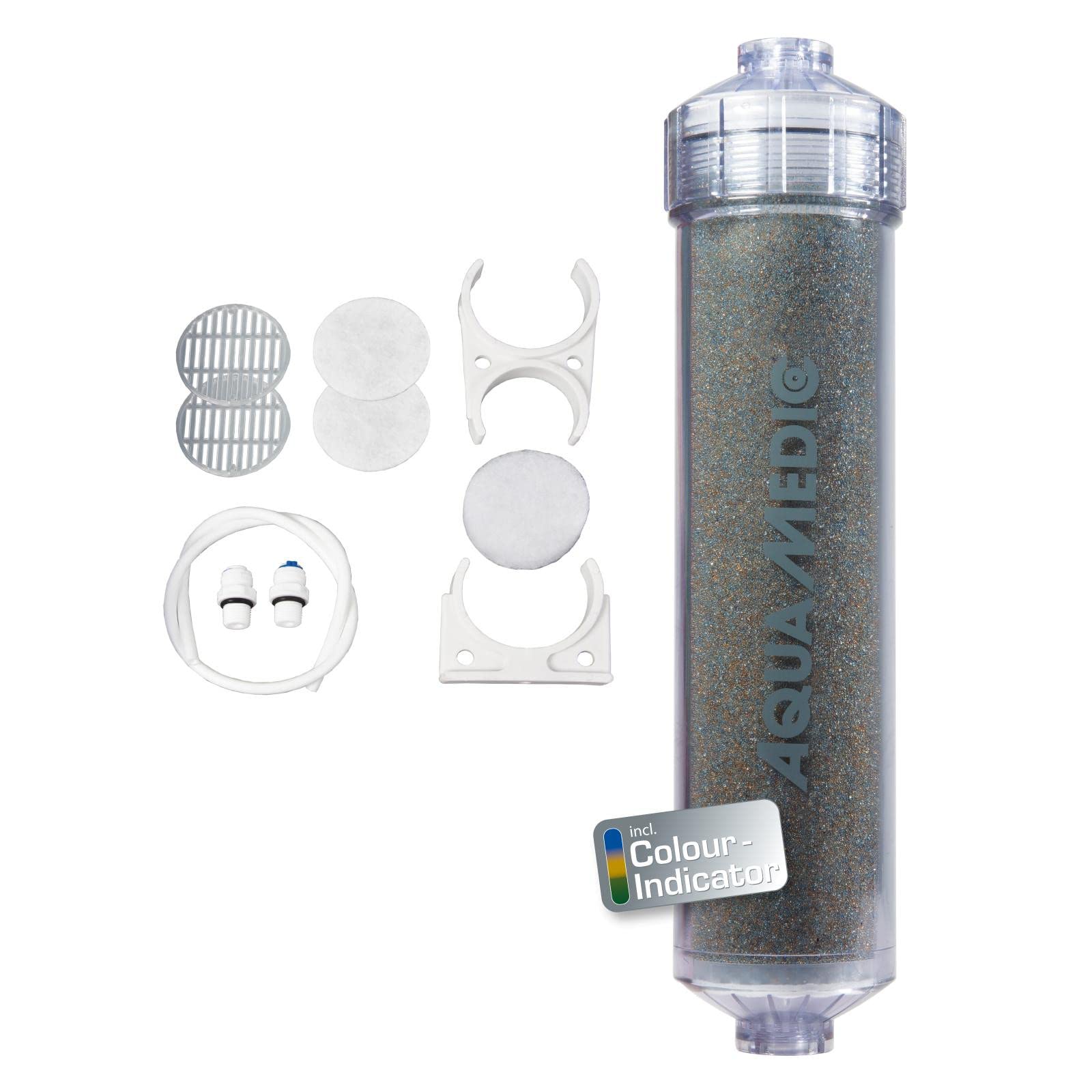 Aqua Medic Filtre Top End, filtre à eau ultra pure avec indicateur de couleur