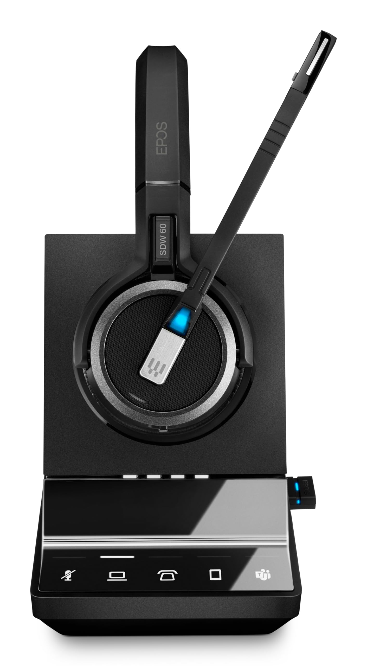 Black Epos Impact Sdw 5066T - Eu/Uk/Aus Headset Wireless Head-Band Office/Call Center