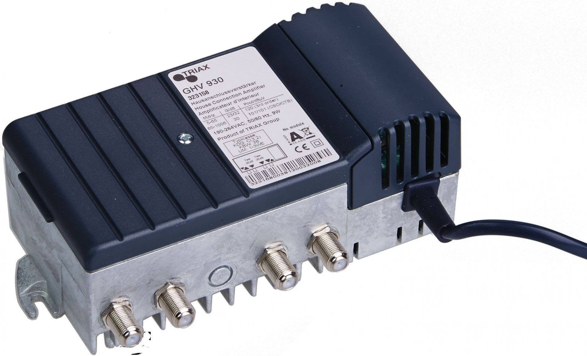 Triax GHV 930 Amplificateur Noir
