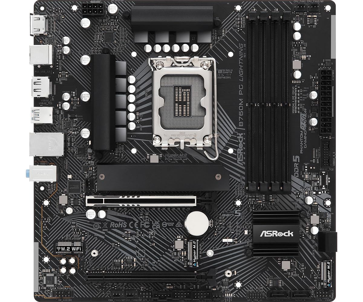 ASRock B760M PG Lightning/D4マザーボード ASRock | B760M PG Lightning