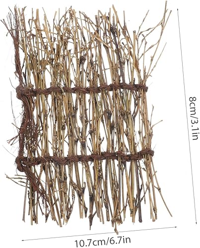 Miniatura 3 de Happyyami 15 Pcs Small Landscape Ornaments Fence Ornament Edge Trim Mini Picket Fence Edging Bonsai Supply Mini Landscape Edging Bonsai Pot Edging