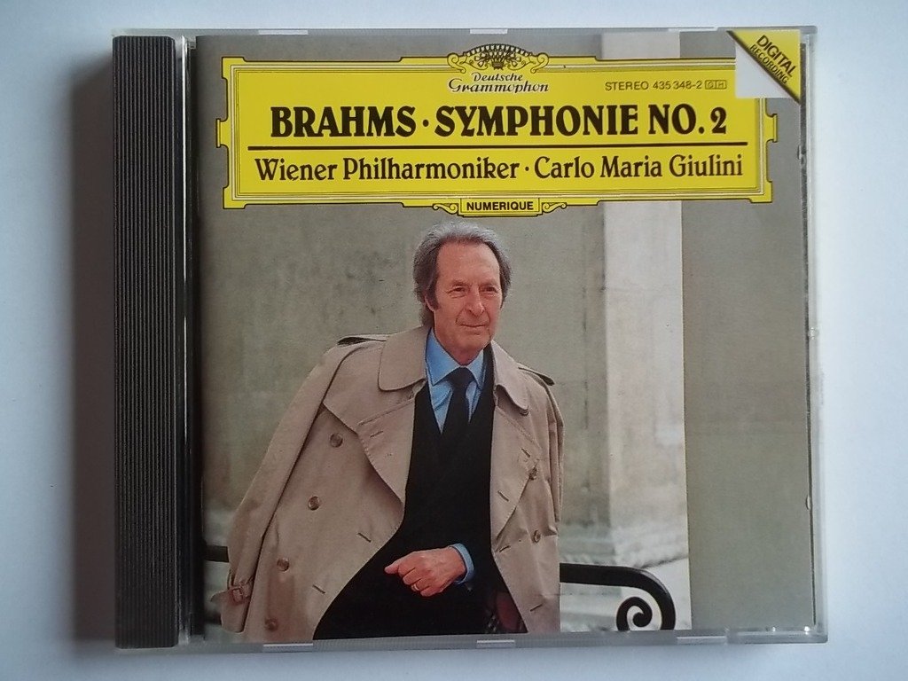 Brahms: Symphonie No 2; Giulin [Audio CD] Brahms; Giulini; Vpo; Johannes Brahms and Carlo Maria Giulini