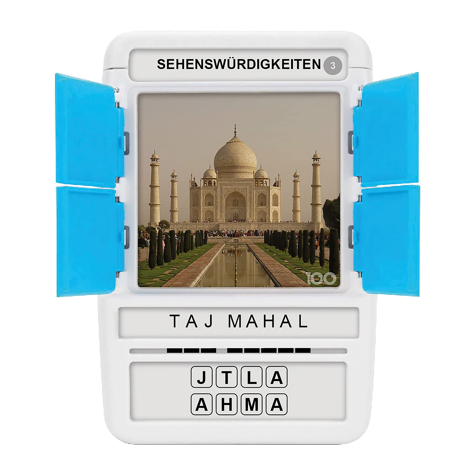 100 PICS Gioco A Quiz Per Tutta La Famiglia - Indovina Le Attrazioni Del Mondo - Carte Con Immagini E Parole - Gioco Da Viaggio Per Bambini Dai 6 Anni
