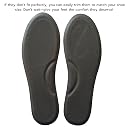 GEJUFF Shoes Sole for Flat Foot | Memory Foam Insole | Arc Support Shoe Inner Pads for Sports and Men | Heel Pad for Comfort and Support (10) gallery image
