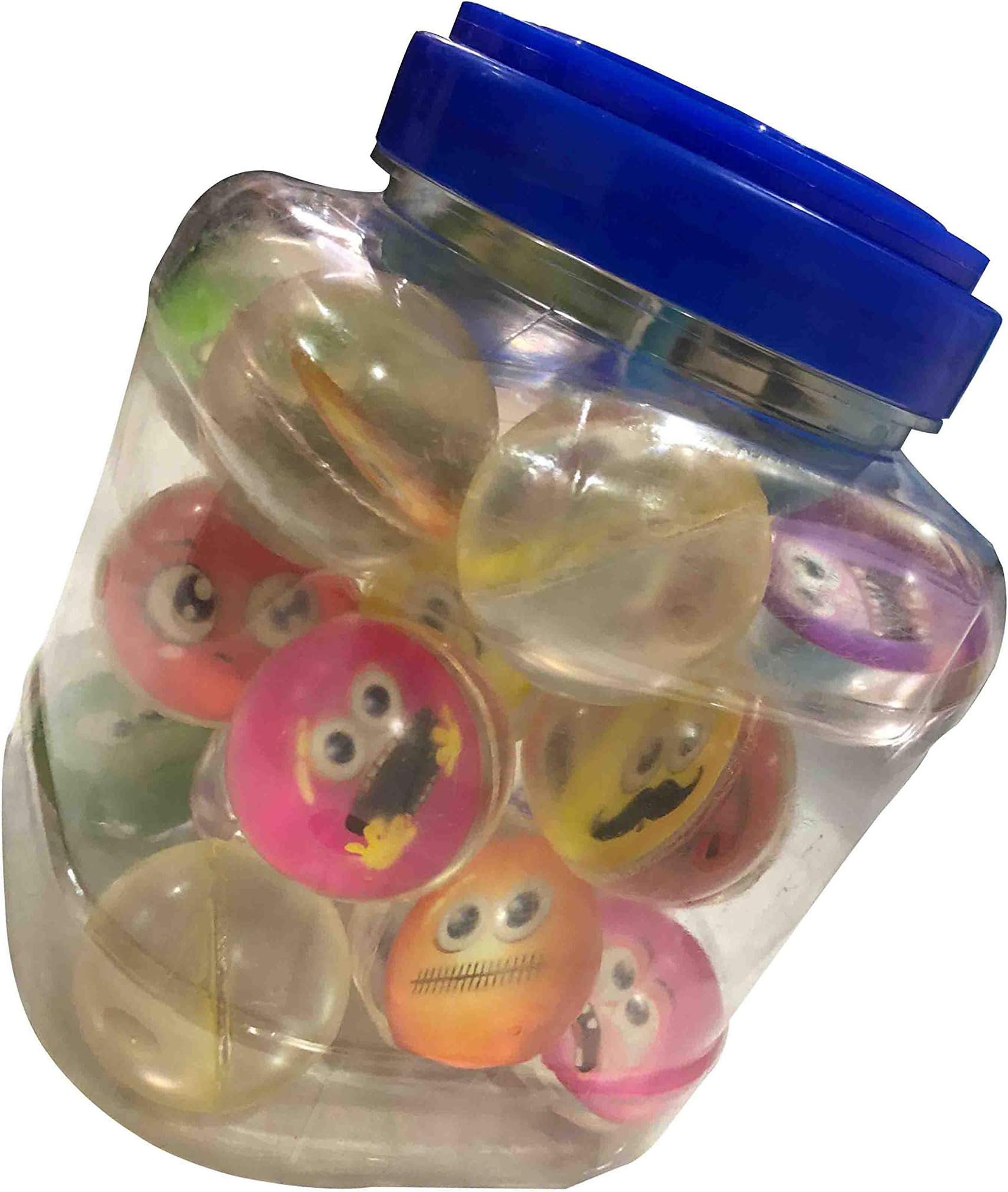 New Crazy Bouncy Jumping Balls Set Box - (25 Pcs Medium Crazy Ball)- Multicolor Crazy Ball