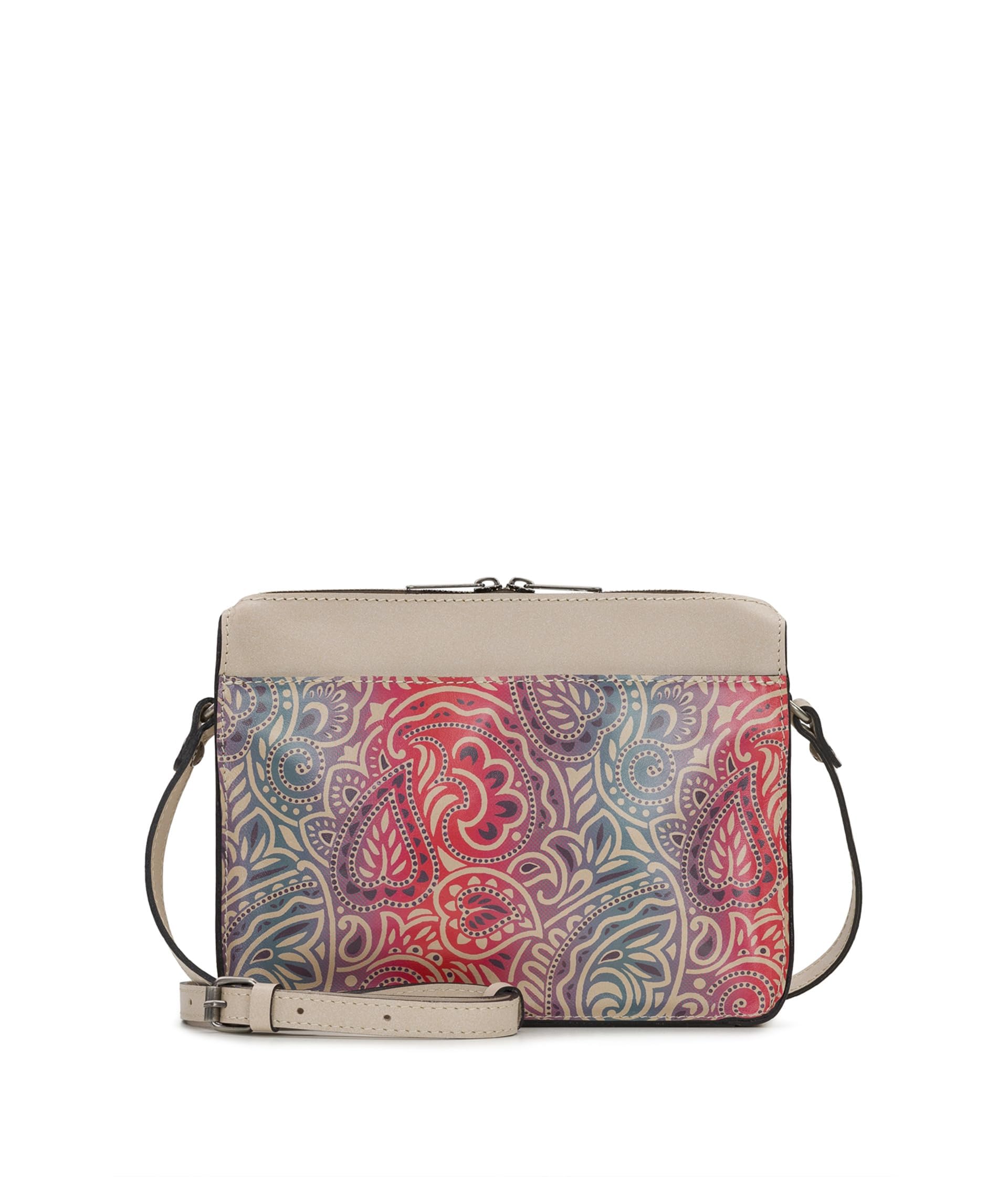 Patricia Nash womens Nazaire Crossbody, Chalk White/Greek Ombre
