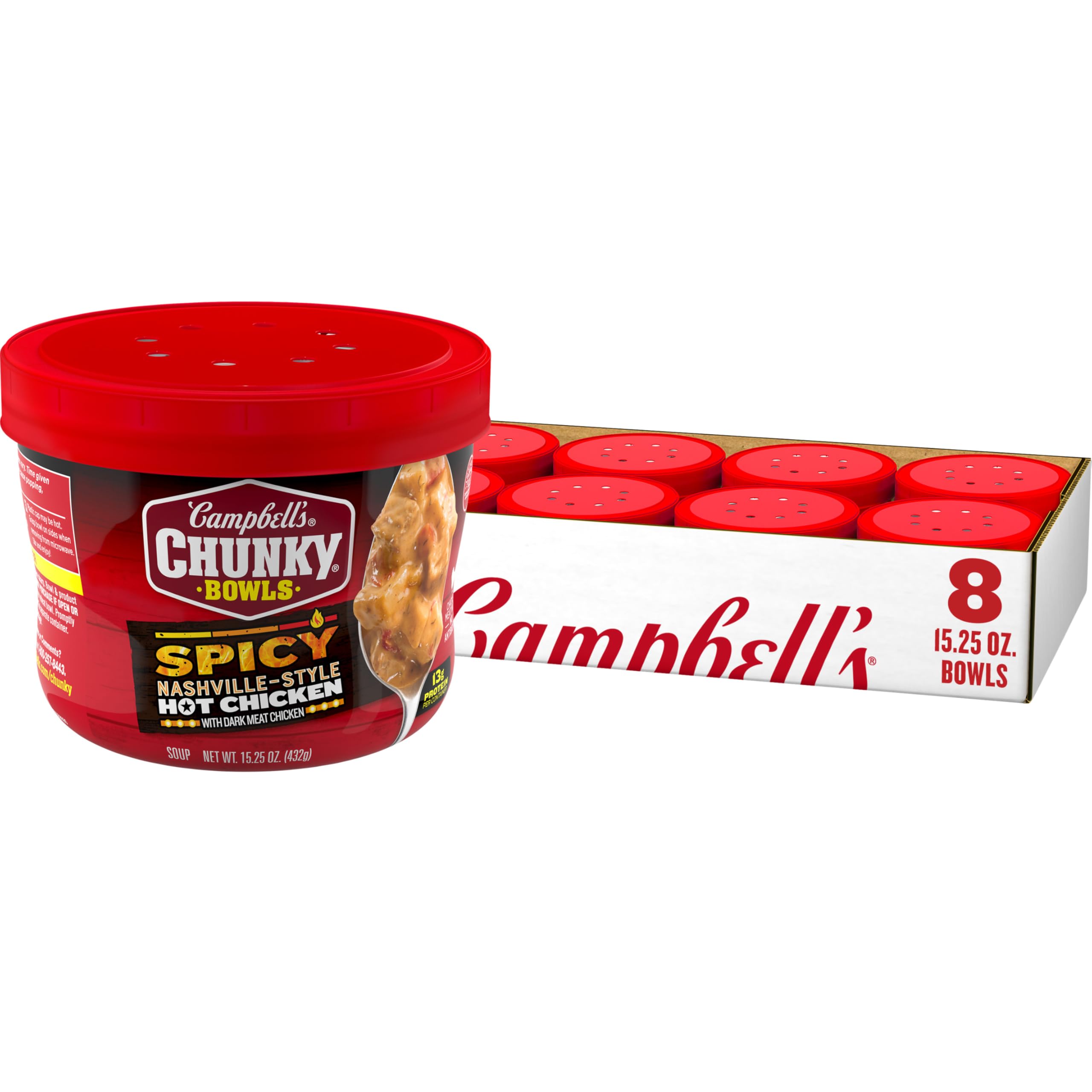 Amazon.com: Campbell's Chunky Spicy Nashville-Style Hot Chicken
