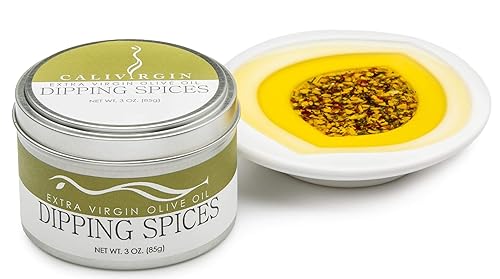 Miniatura 2 de Calivirgin Especias para sumergir aceite de oliva  Mezcla de especias gourmet estilo restaurante  Mezcla de especias de condimento de inmersión