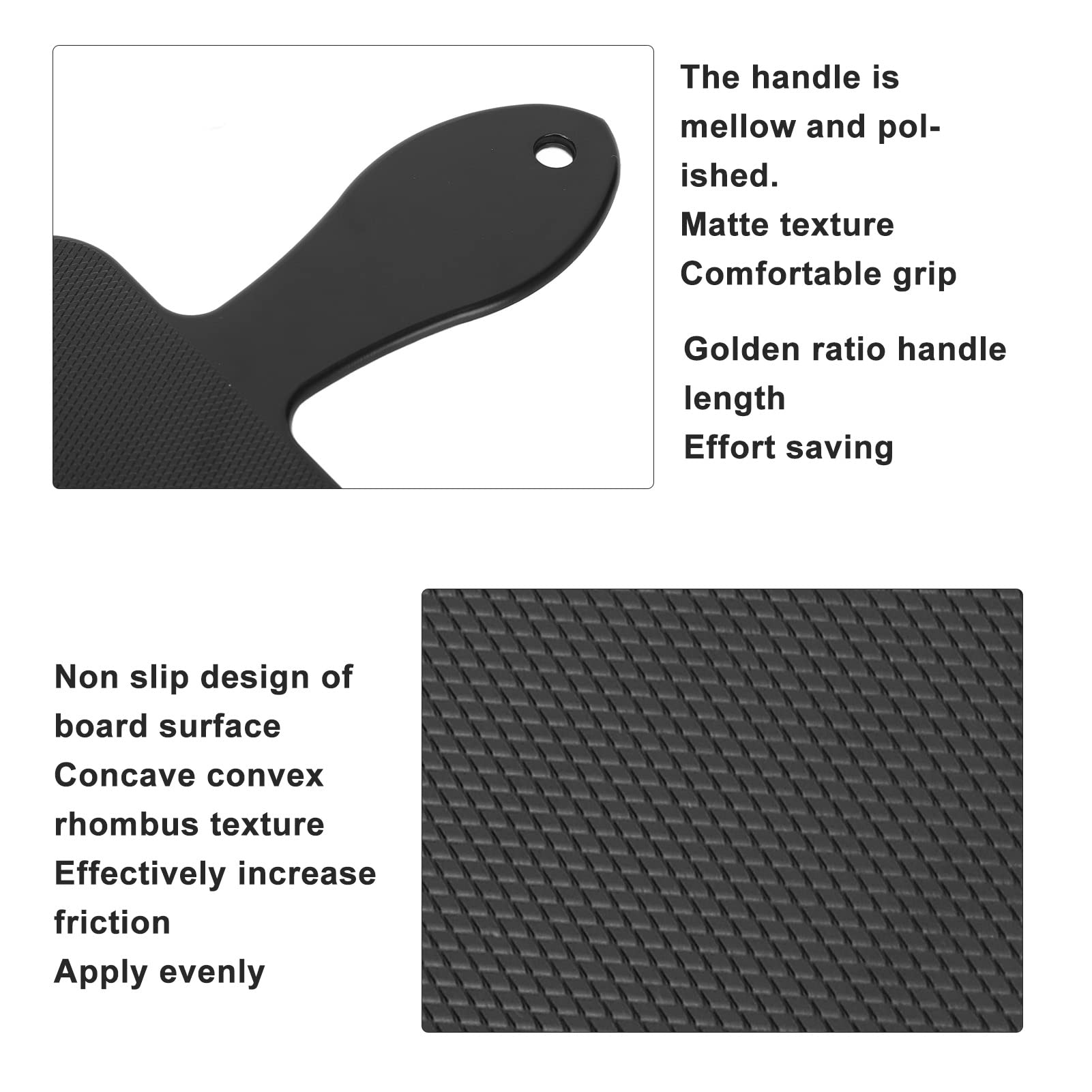 Set di Palette e Tavola per Laminazione/balayage, Tavola per Evidenziare Parrucchiere Professionale Pagaia Ergonomica per Colorare Tinture per Capelli per Parrucchiere