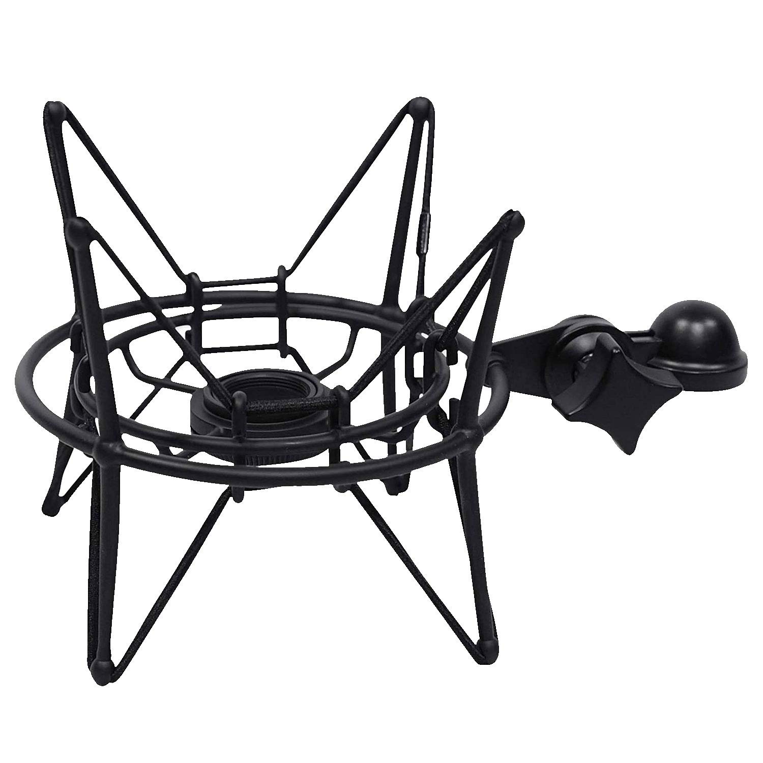 Samson SP04TB Mikrofon-Spinne Schwarz + keepdrum MS138 Gelenkarm-Stativ