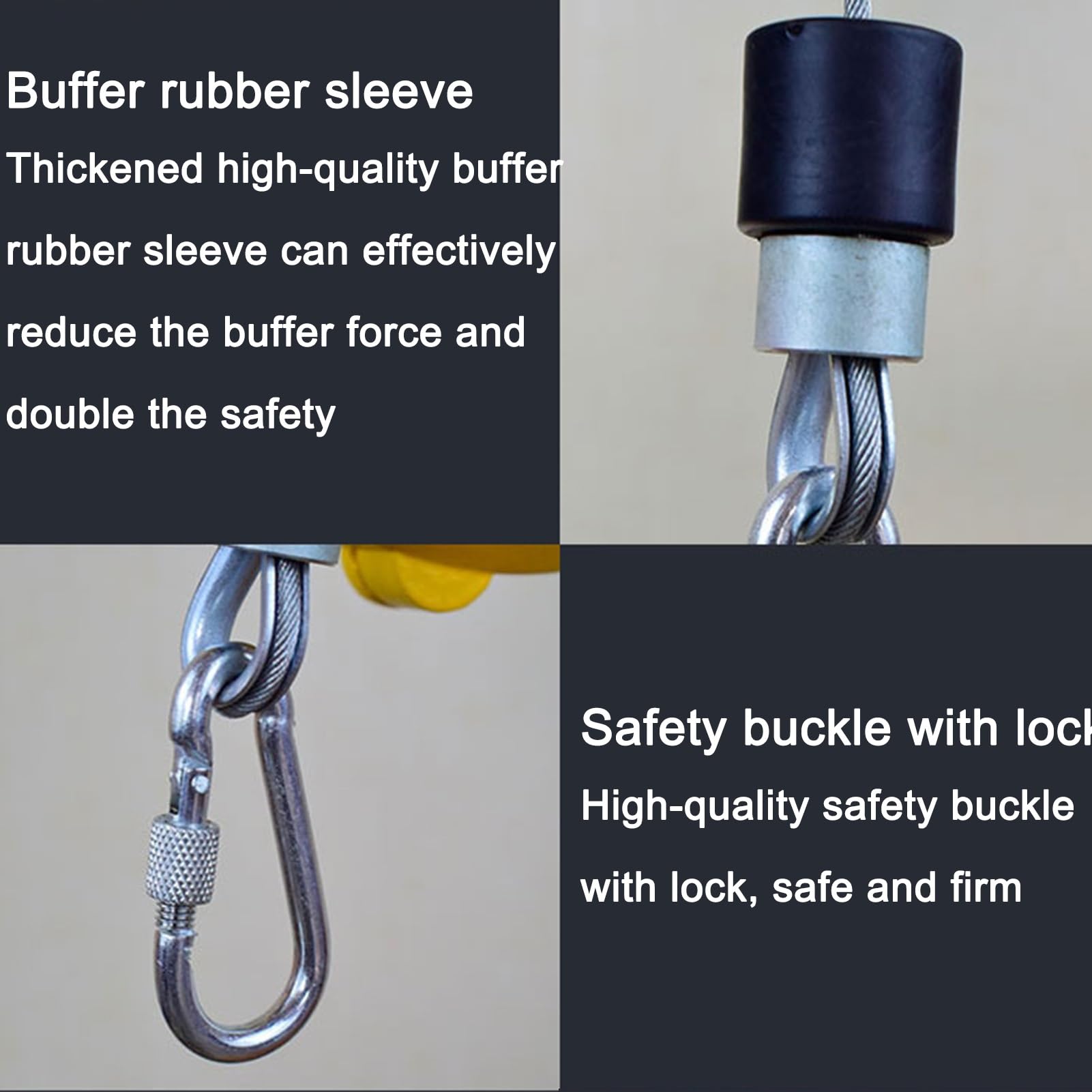 Equilibrador de resorte retráctil ajustable for herramientas, con gancho y cable de acero for taller/línea de montaje(15-22kg)