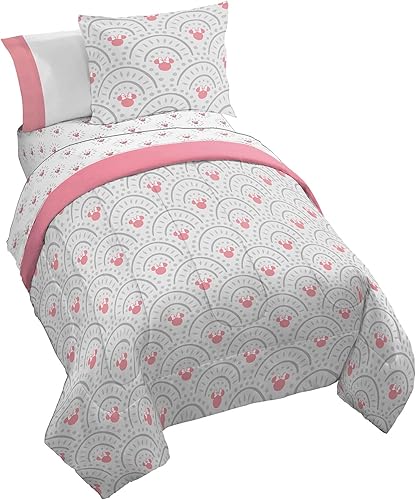 Miniatura 37 de Jay Franco Disney Lilo and Stitch - Juego de edredón tamaño Full, ropa de cama de 7 piezas, incluye juego de sábanas y fundas de almohada, ropa de