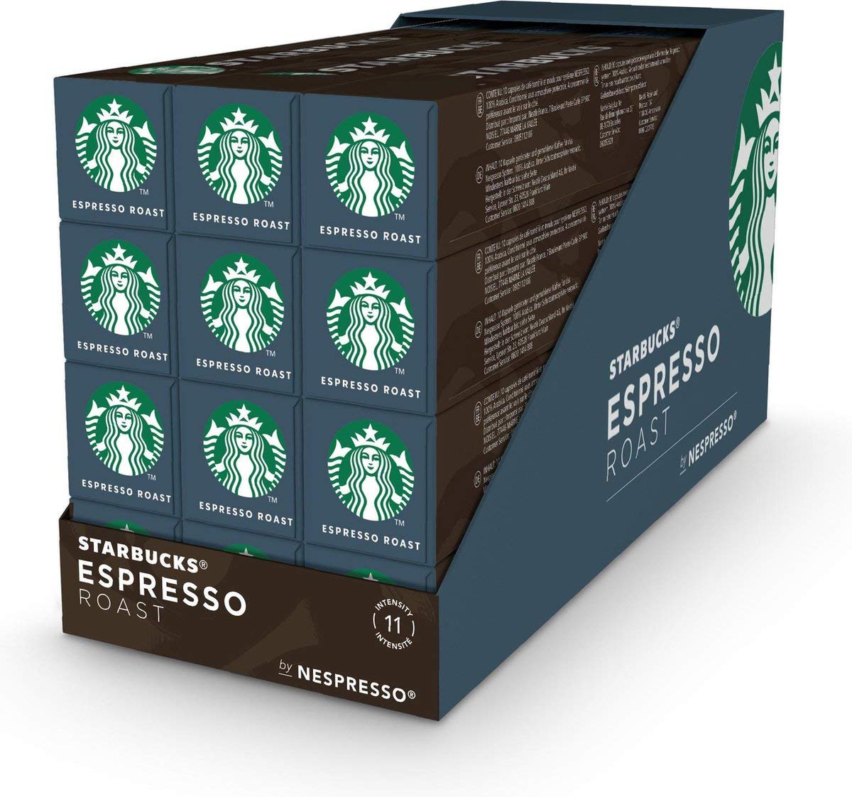 Starbucks Nespresso Capsules,120 Capsule Box, All Flavors (120count single serve capsules