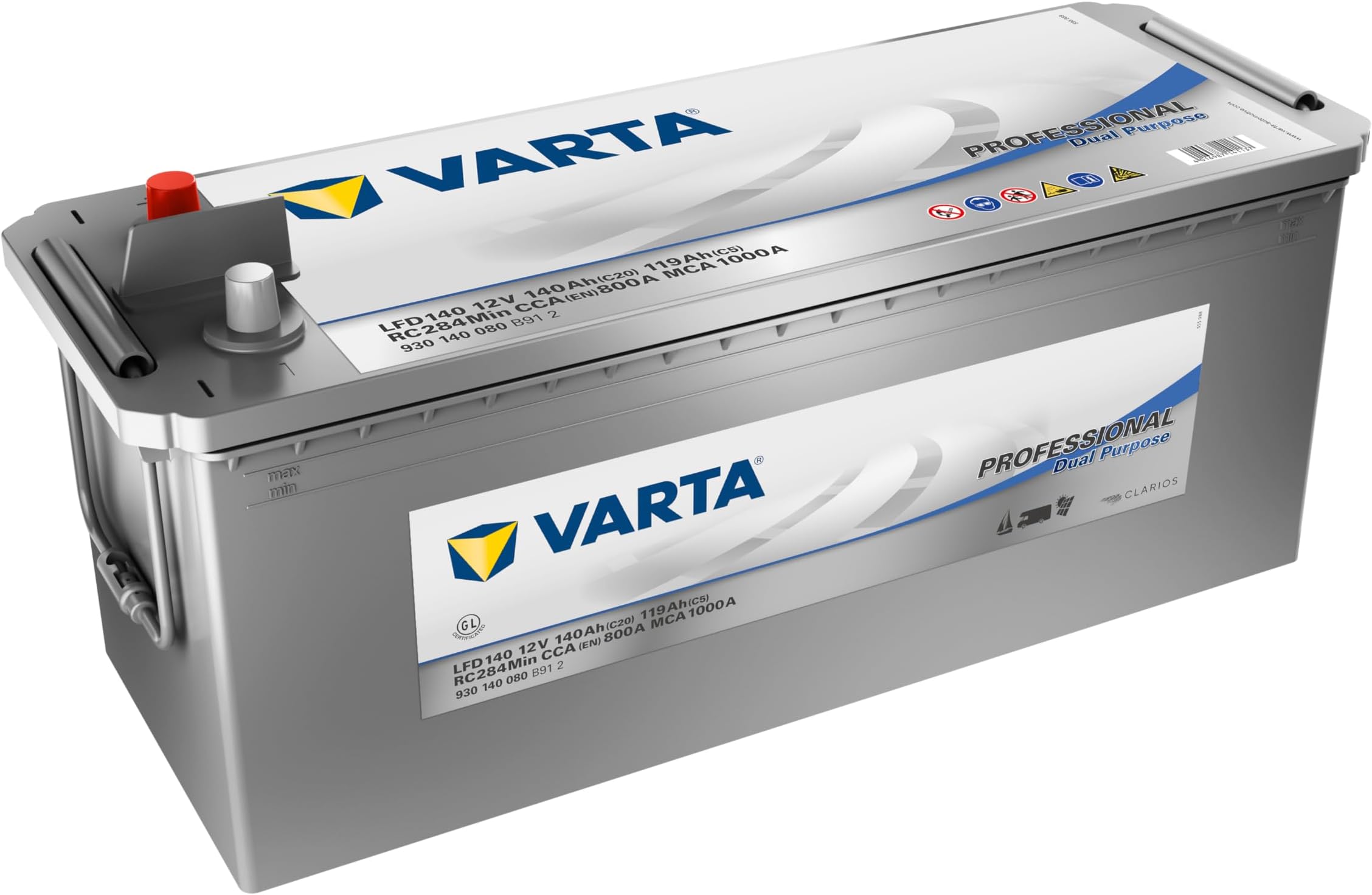 LFD140 Varta Professional DC Leisure Battery 140Ah (930140080)