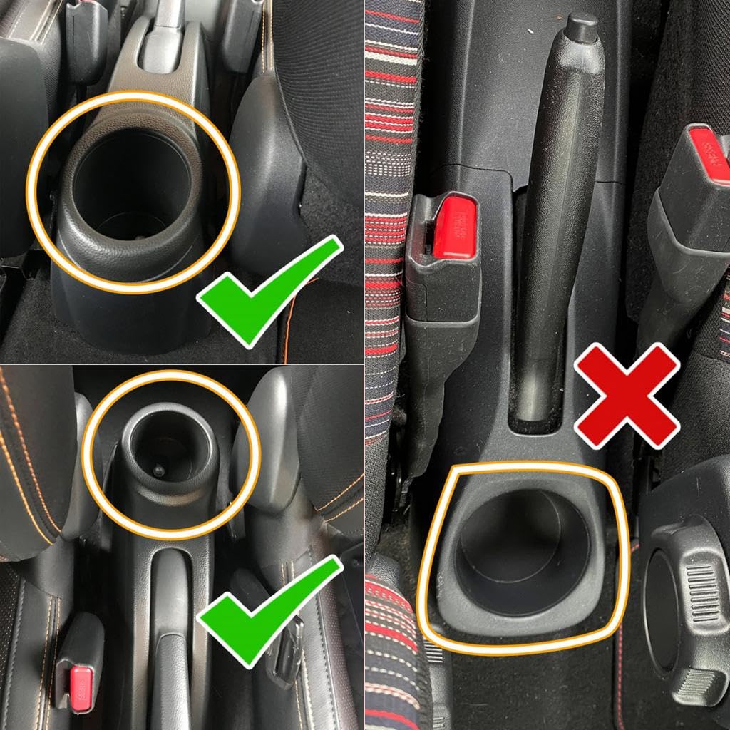 ZENVI Braccioli Compatible with Toyota Aygo X Braccioli 2022-2026 Console Centrale Organizer Immagazzinaggio Scatola Utilizzabile Per Autisti Supporto Gomito (Stile Fibra Carbonio)
