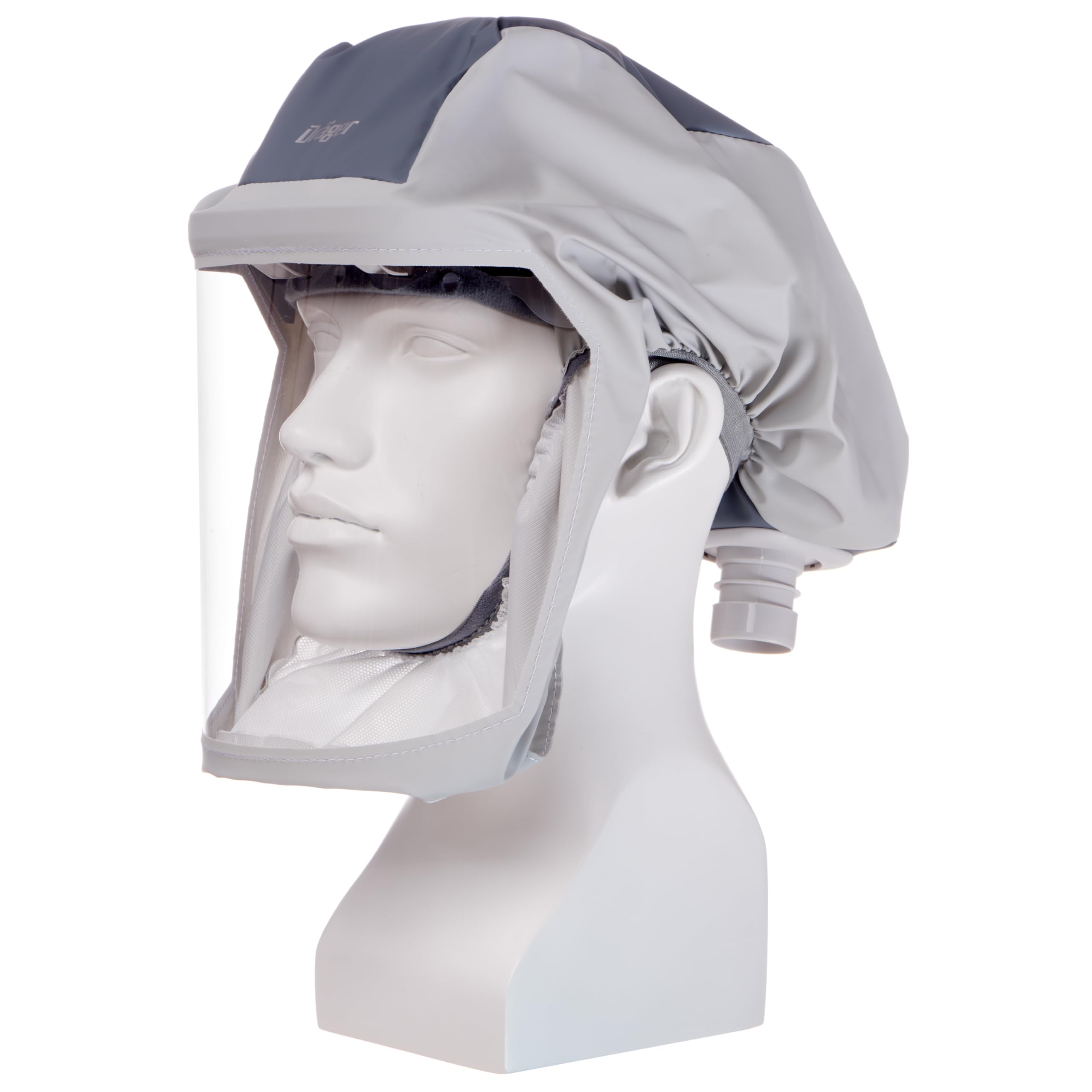 Dräger Premium Hood for X-plore 8500, Short Hood | Reusable Safety Hood for Powered Air-Purifying Respirator (PAPR)