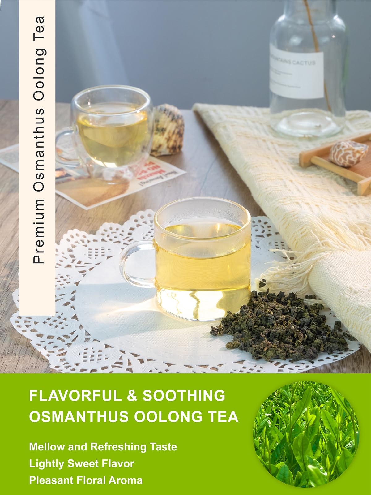 Amazon.com : TeeLux Osmanthus Oolong Tea Loose Leaf, Smooth Taste
