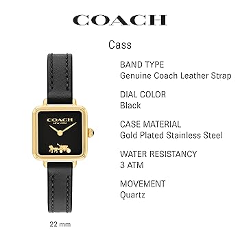 Amazon.com: Coach Cass Women's Watch | Polished and