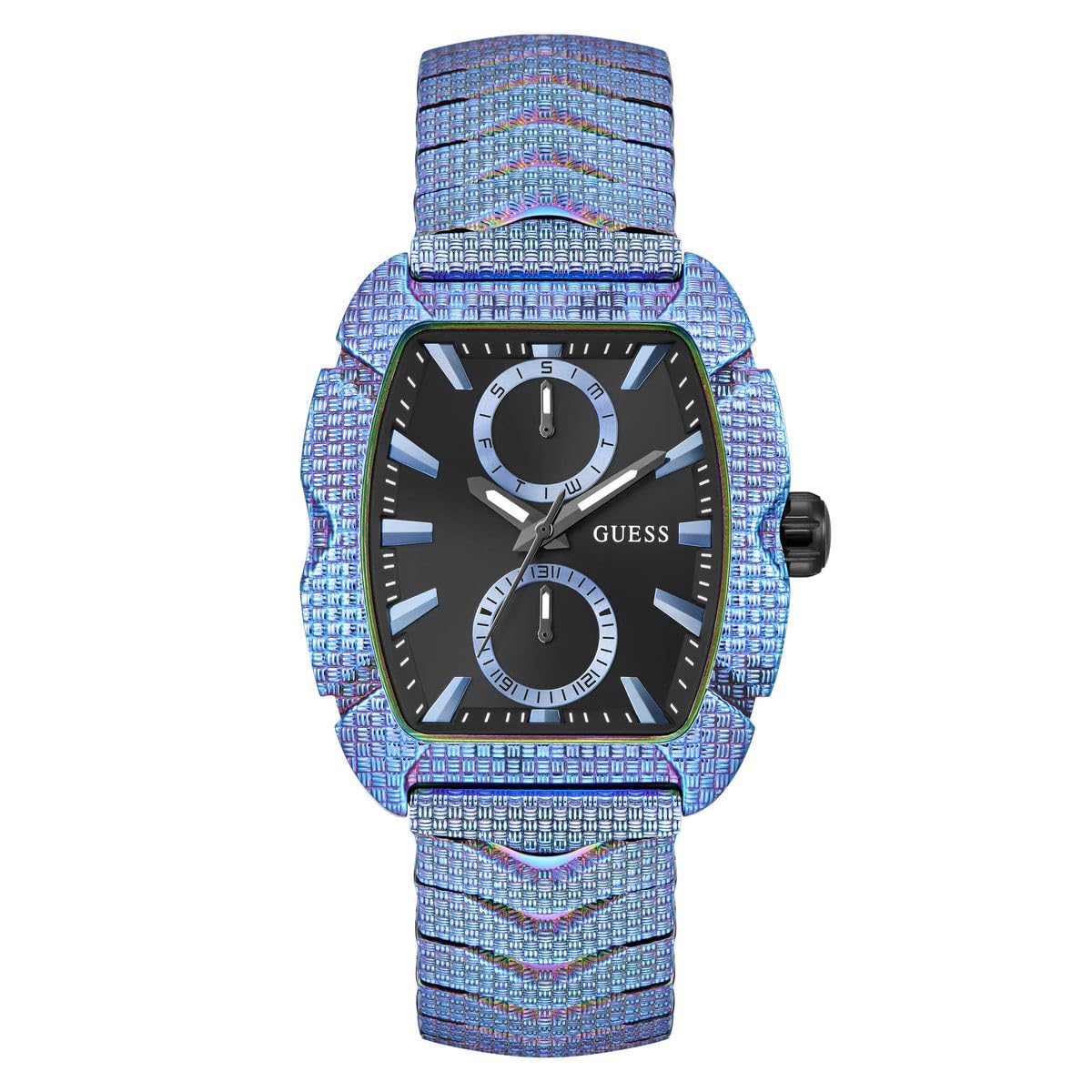 RELOJ GUESS - NILE Cuarzo / 5 ATM Color esfera: Negro Tamaño de la caja: 39,45