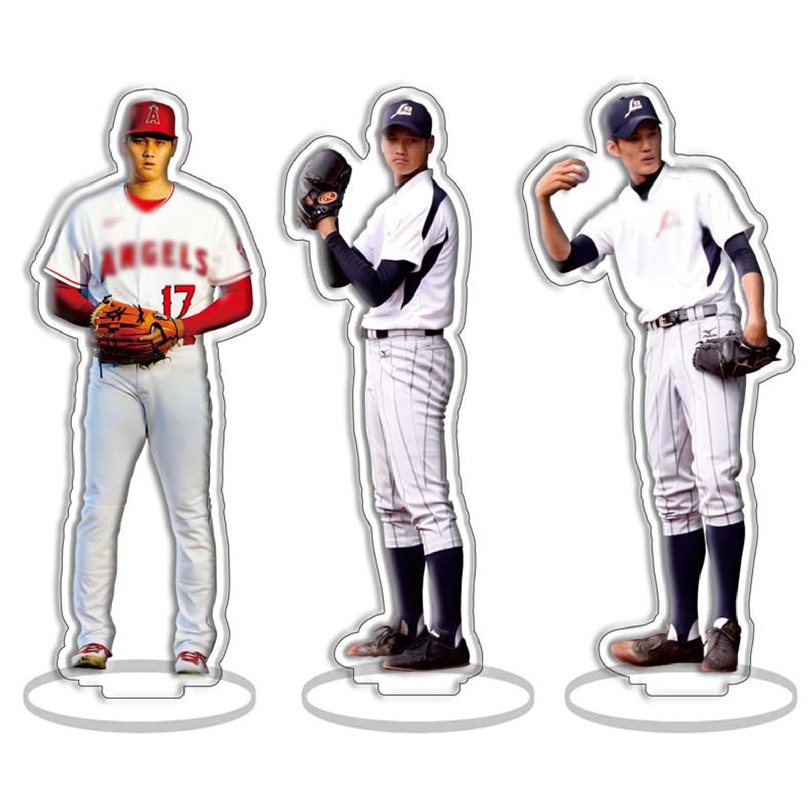 Amazon.co.jp: 大谷翔平 アクリルの台座 セット 装飾品 置物 展示用