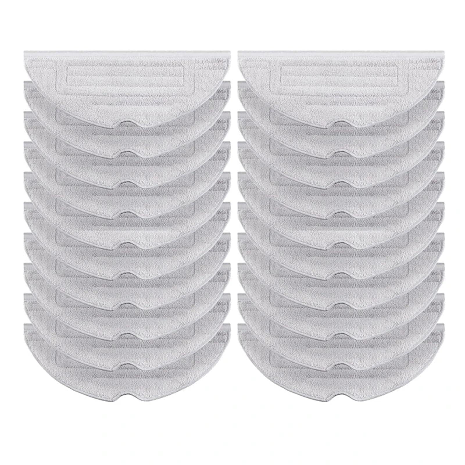 Wischtuch-Pad, for Xiaomi, for Roborock S8 S8 Plus S8+ S8 Pro Ultra G20 Ersatzteile Staubsauger Roboter Wischtuch Zubehör Wischpad für Roboterstaubsauger(20pcs)