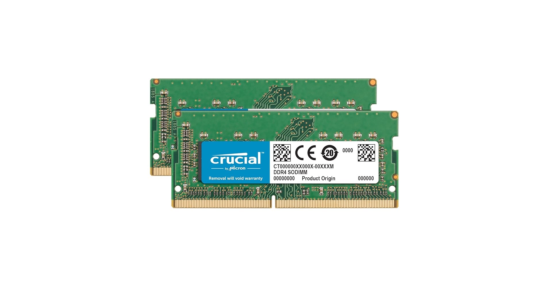 Crucial 32GB Kit (16GB x 2) DDR4 2666 MT/s (PC4-21300