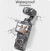Vista 7 de FiTSTILL 6 protectores de pantalla DJI Osmo Pocket 3, 0.009 in dureza 9H ultra transparente, resistente a los arañazos, LCD protector de película