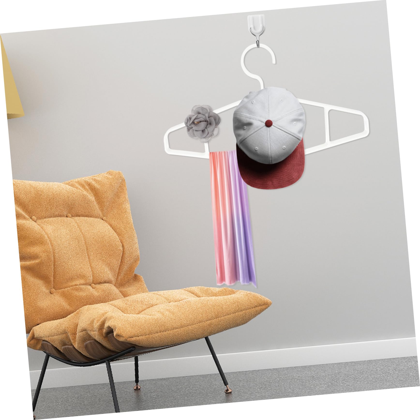 MAGICLULU 3stücke Belt Hanger Scarf Hanger Platzsparender Multi-Grid Kleiderorganizer Für Schals Krawatten Und Gürtel Im Kleiderschrank Für Ordnung Und Übersichtlichkeit