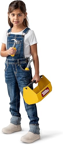 Miniatura 5 de Tonka Tough Builders, juego de caja de herramientas resistente, juego de herramientas - Fabricado con plástico resistente, niños y niñas, niños