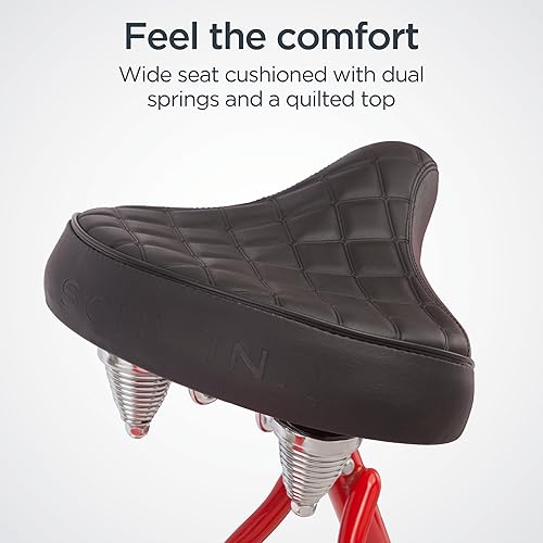 Miniatura 29 de Schwinn Mikko Adult Beach Cruiser Bike Azul marino