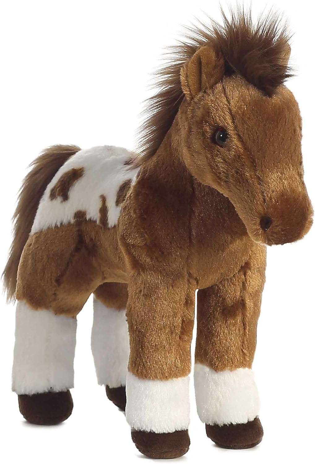 Aurora® Exquisite Western Dakota Stuffed Animal - Playful Interaction - Endless Fun - Brown 12 Inches