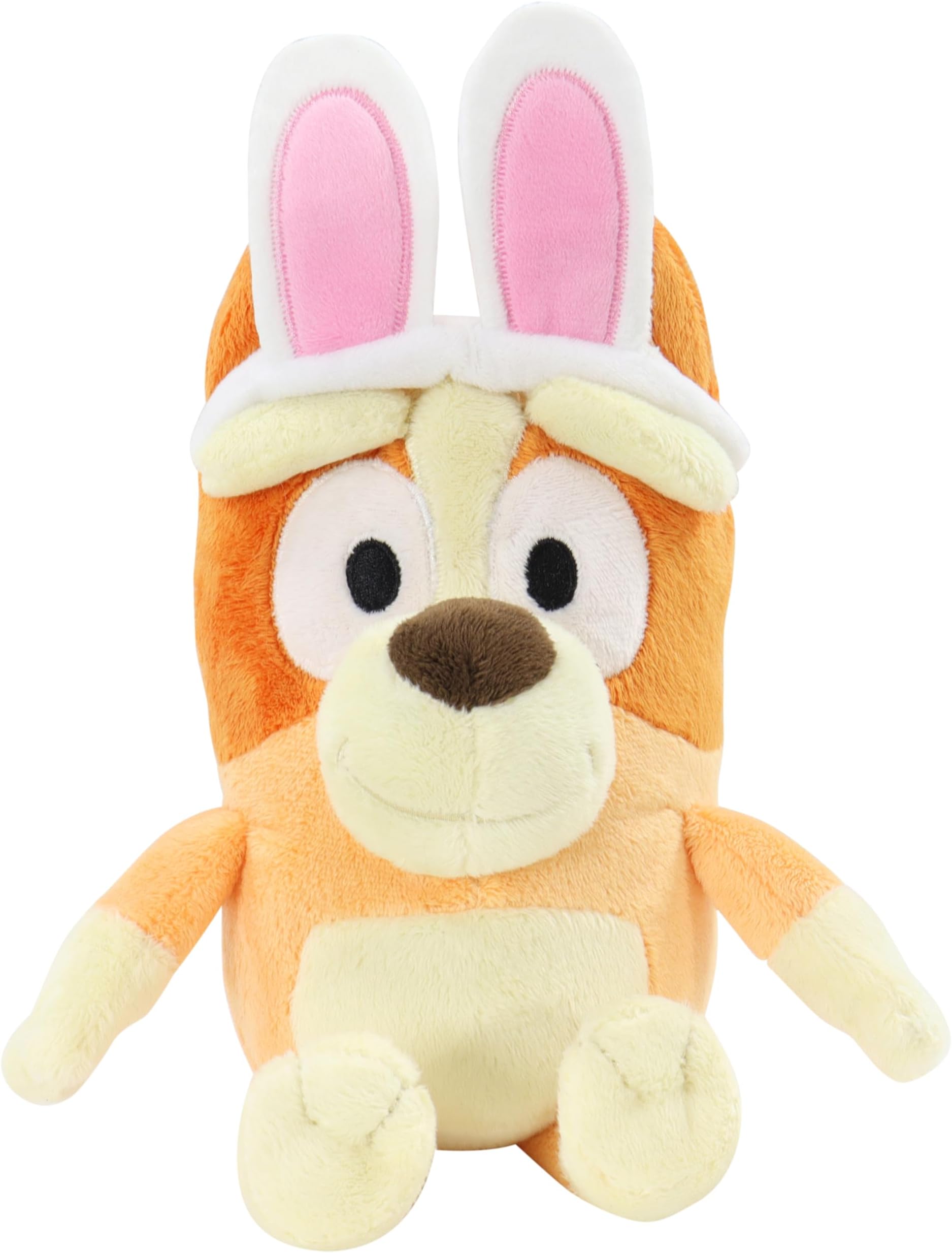 Animal Adventure | Bluey | 7.5" Bingo Plush with Bunny Ear Headband | Easter Basket Stuffed Animals for Kids | Cute & Huggable Ultra Soft Plushie Stuffers Toy Buddy | Collectable Gifts | Aged 3+
