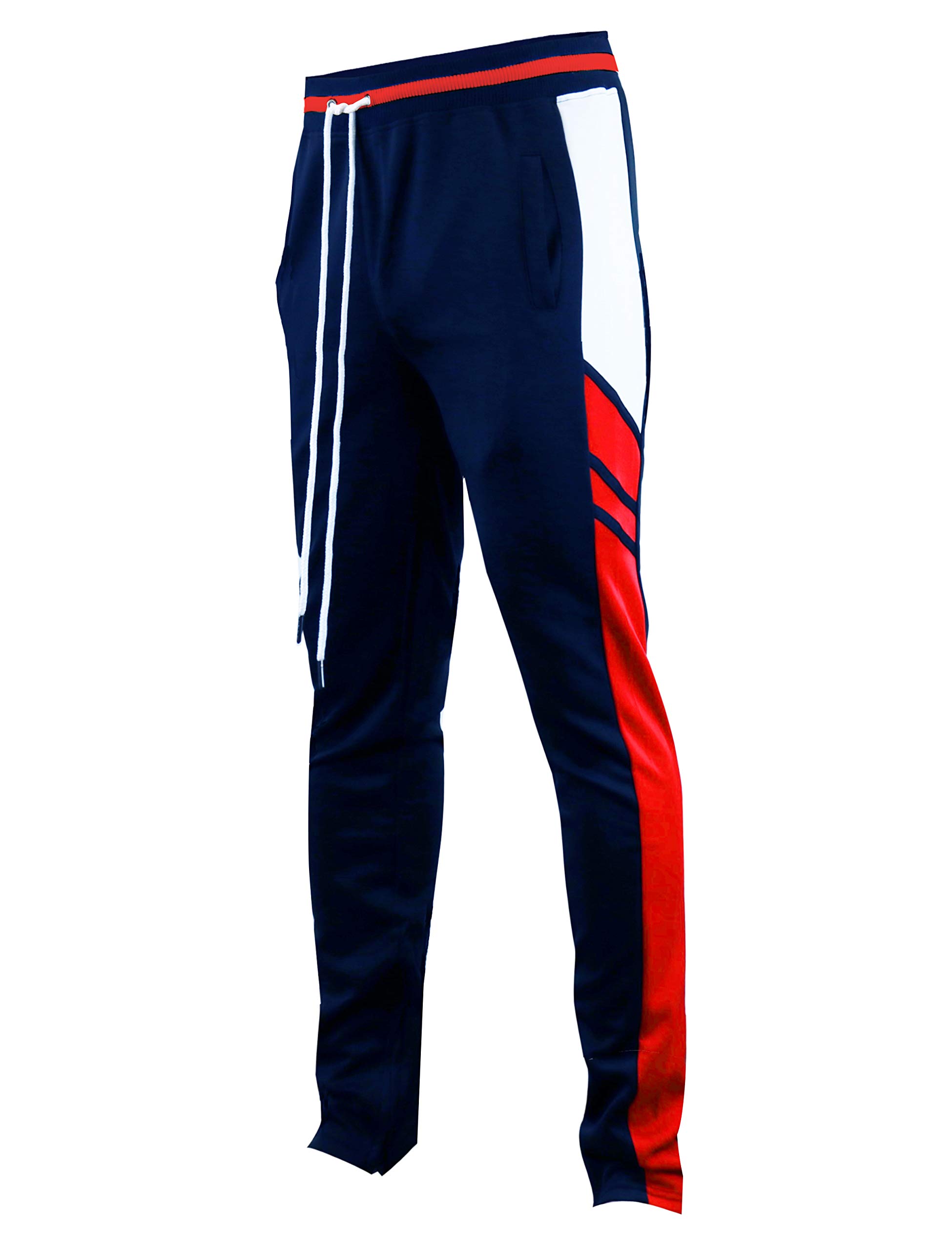 SCREENSHOT Checker Pattern Track Pants Mens Premium Urban Fashion Streetwear Bottoms - Straight Fit