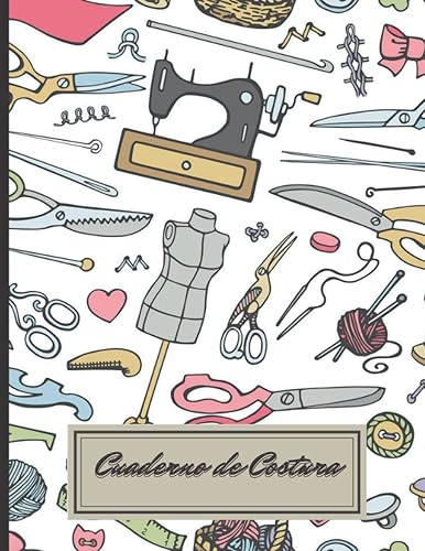 Cuaderno de Costura Diario de acolchado para amantes de la costura Esquema del proyecto de la revista Sewing Organizador de seguimiento de ... de