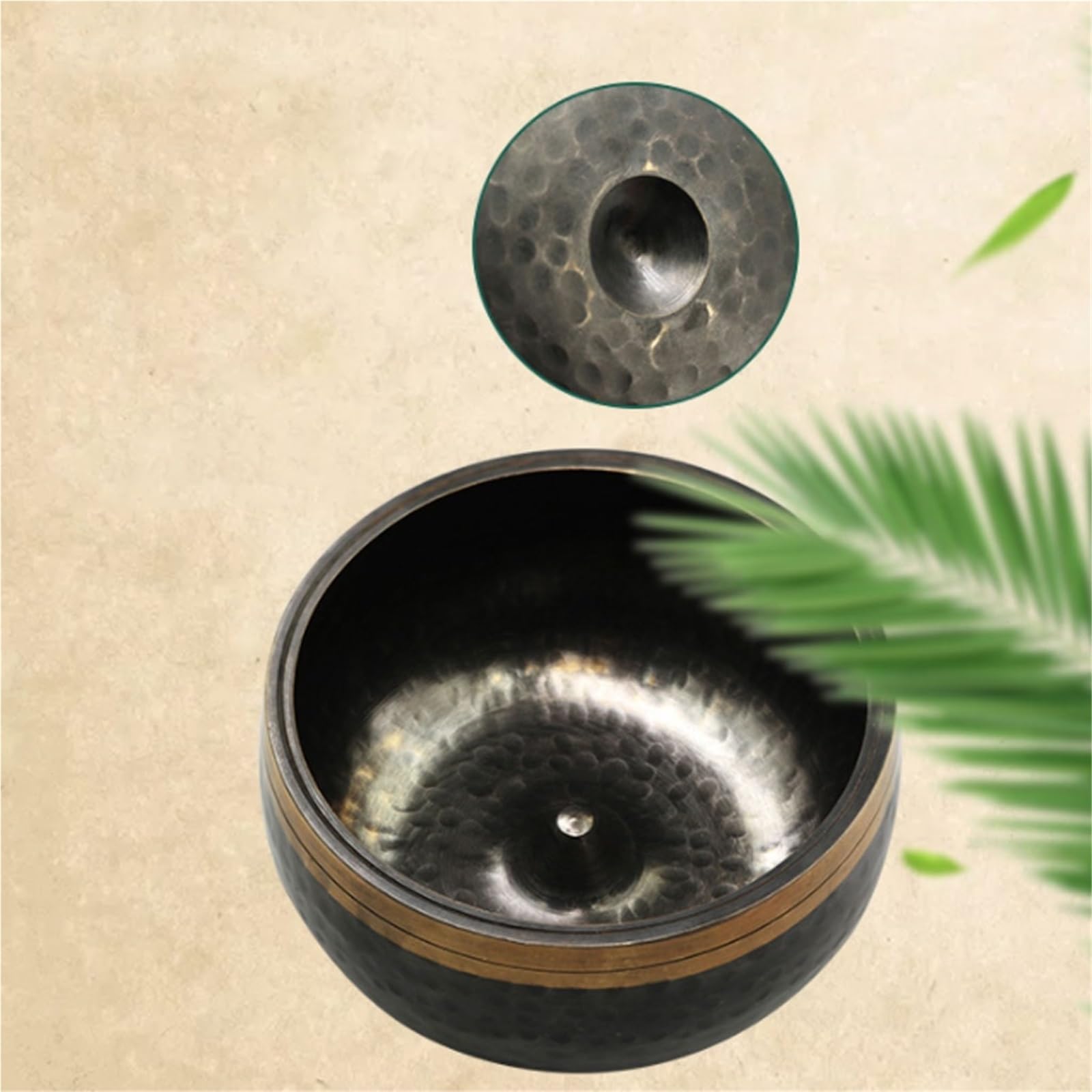 Tibetische Klangschalen-Meditation, Buddha-Klang im japanischen Stil, reines Kupfer, Dharma-Yoga-Schale Klangschalen