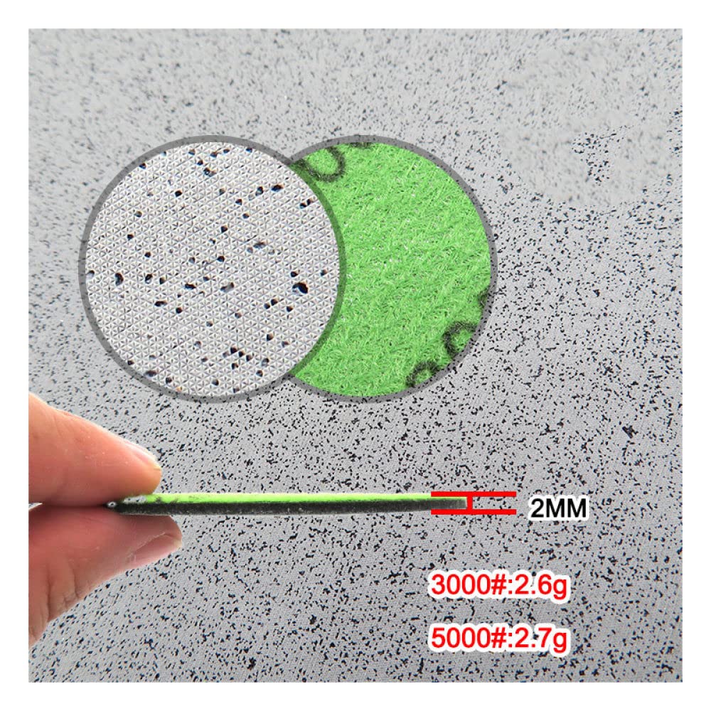 Tarcze do szlifierek oscylacyjnych, 3-calowa gąbkowa tarcza ścierna 75 mm papier ścierny z rzepem do polerowania i szlifowania(3000)